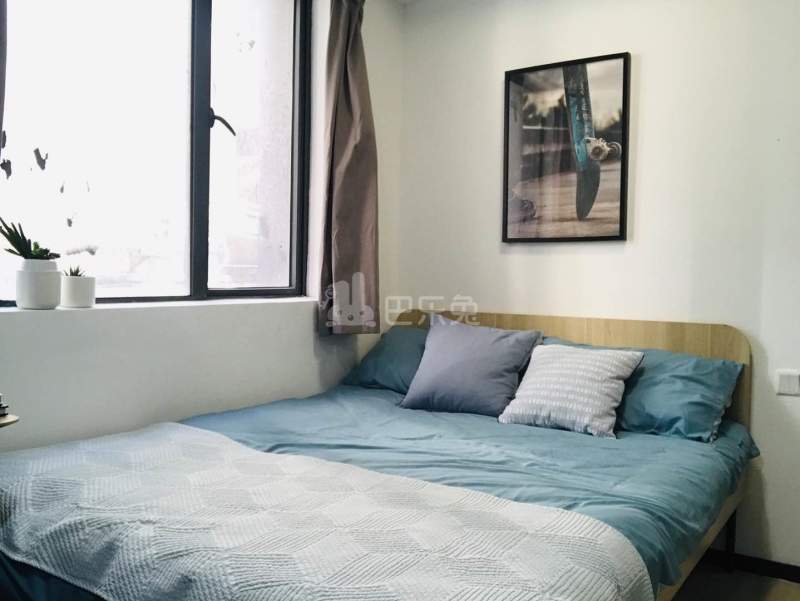 有巢公寓宝安机场店6623722卧室图1