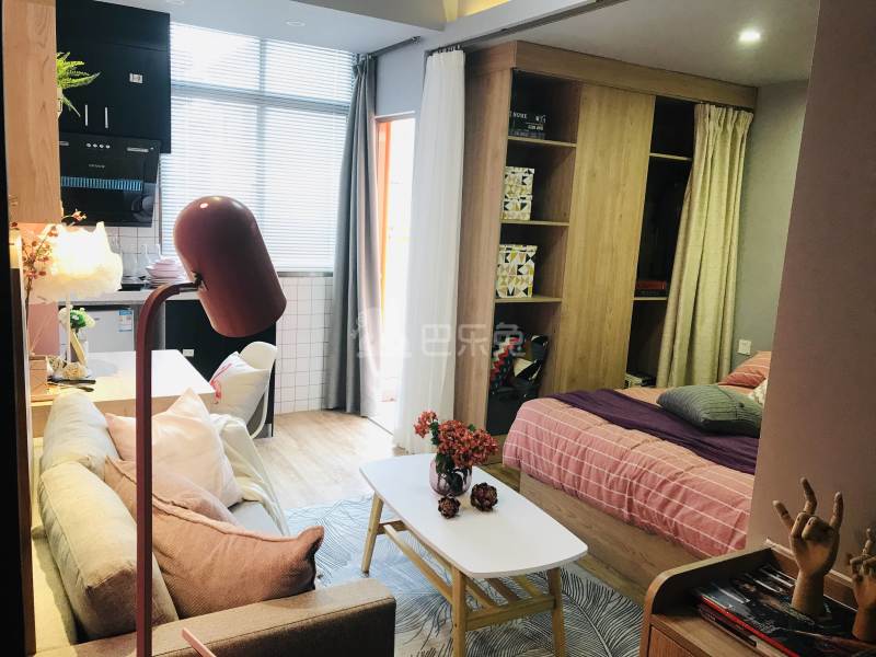 庭苑公寓（柠檬草店）6729547卧室图1