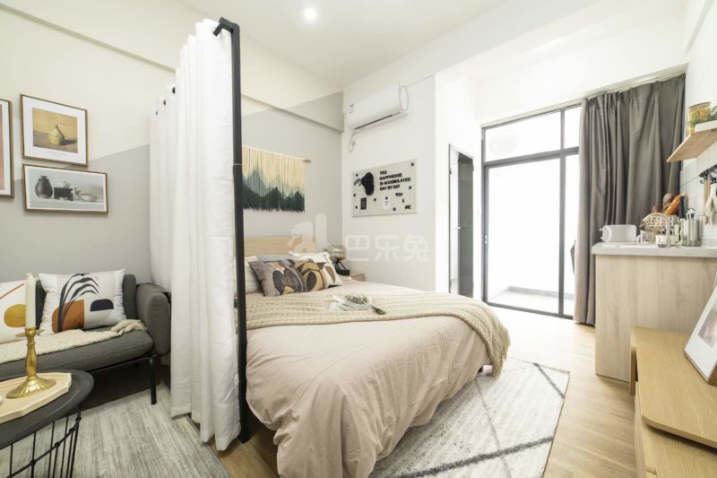 龙湖冠寓广州猎德大桥店6742132卧室图3