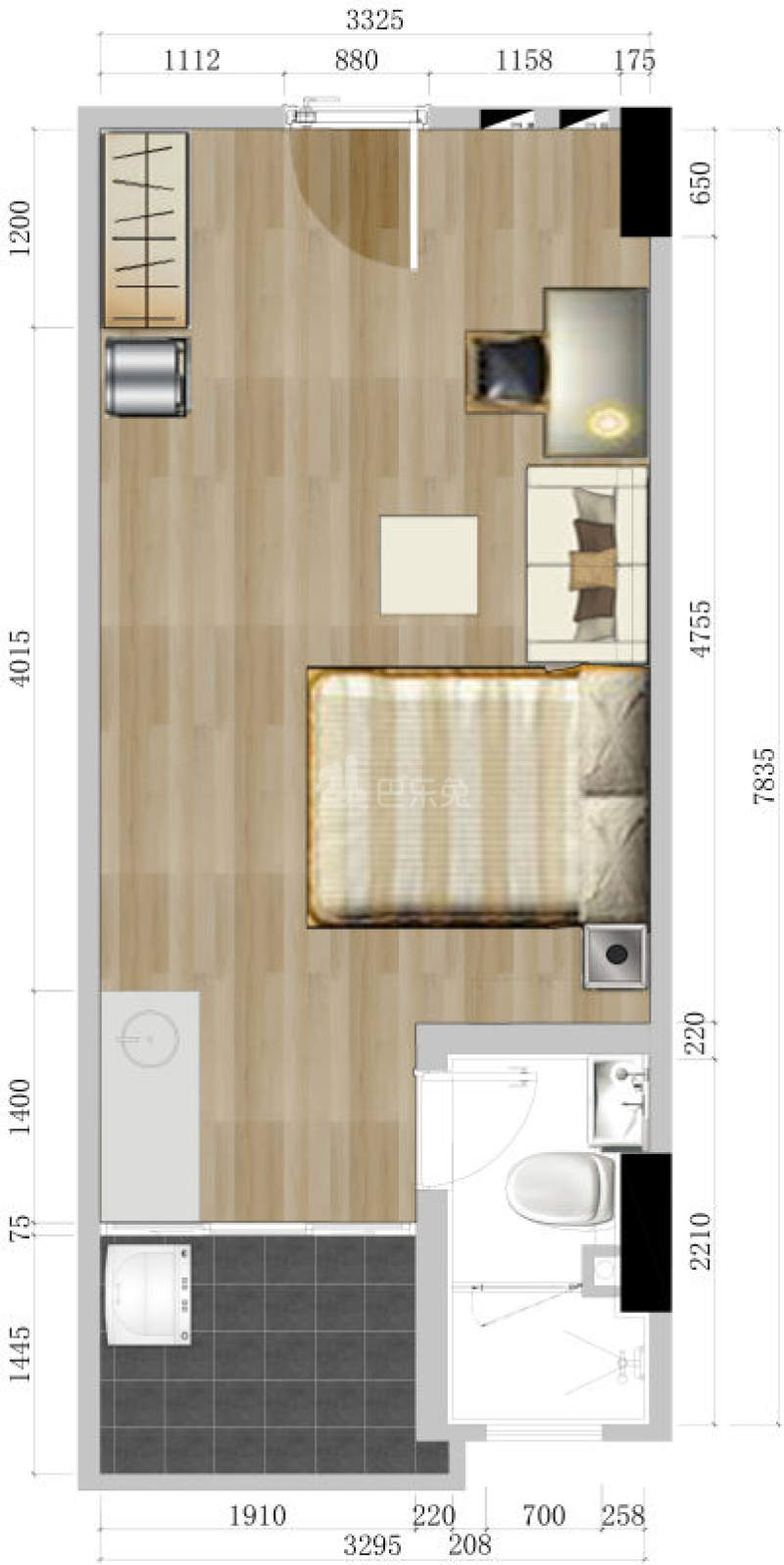 龙湖冠寓广州猎德大桥店6742137周边环境图4