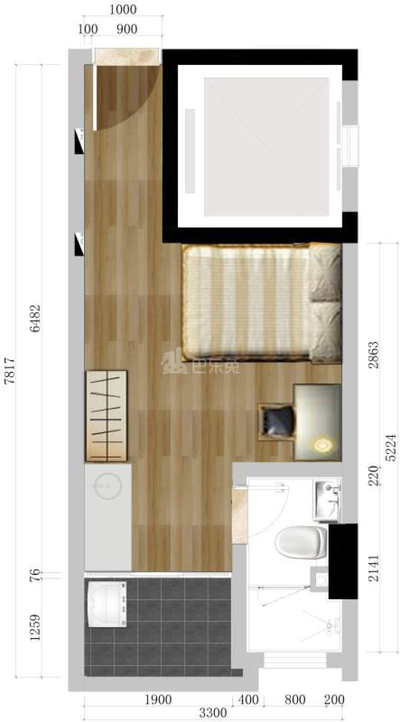 龙湖冠寓广州猎德大桥店6742141周边环境图3