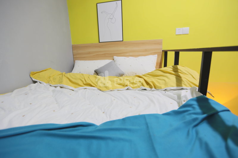 E+青年公寓长白街6771899卧室图1