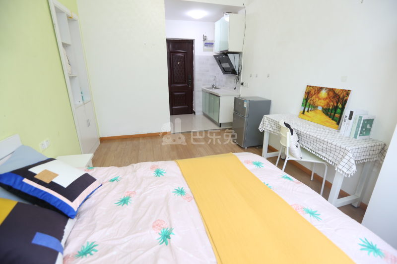 E+ 青年公寓诚信大道6777191卧室图1