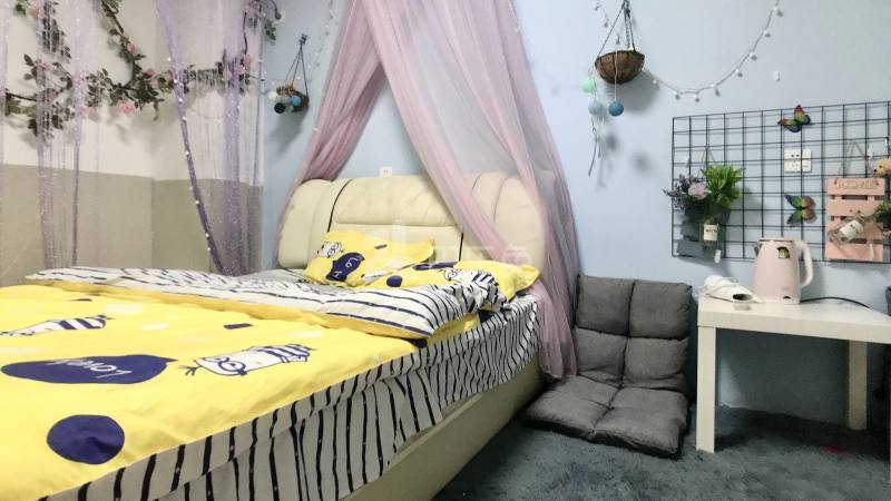 E+青年公寓泰冯路6815691卧室图1