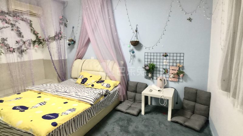 E+青年公寓泰冯路6815691卧室图2