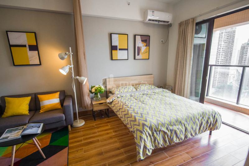 泊寓盐田中心店6880238卧室图0