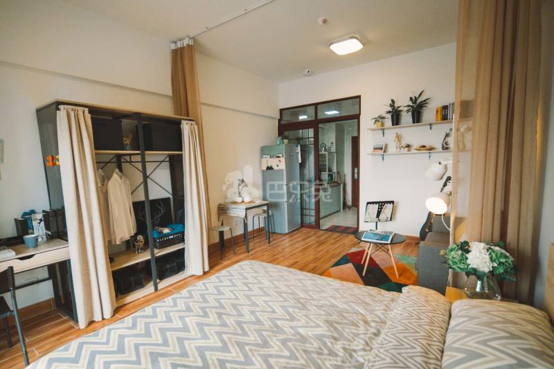 泊寓盐田中心店6880238卧室图1