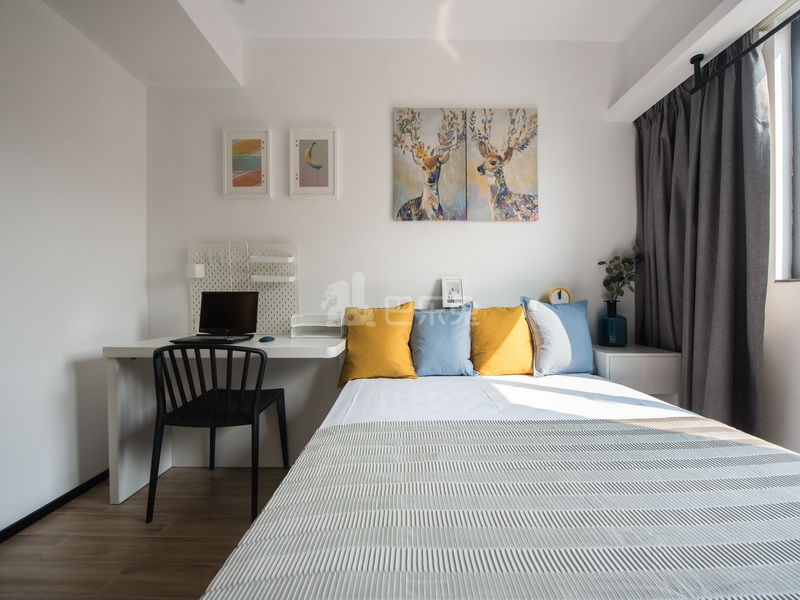 城家公寓深圳宝安中心店7062450卧室图1