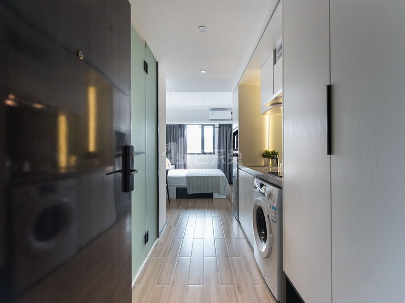 城家公寓深圳宝安中心店7062540卧室图0