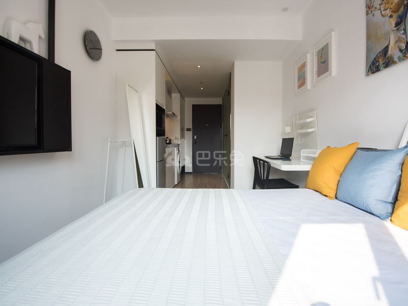 城家公寓深圳宝安中心店7062540卧室图1