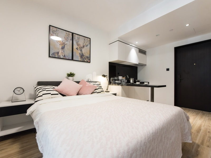 城家公寓深圳下梅林地铁站店7119211卧室图1