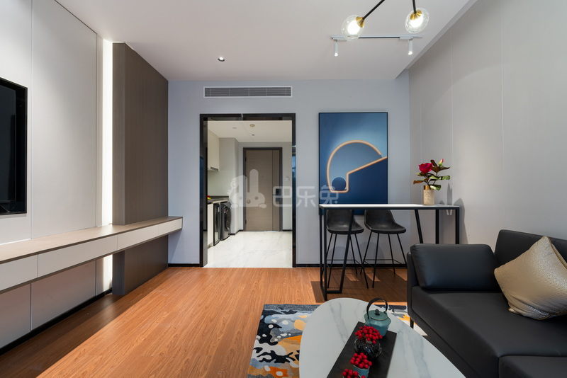 城家高级公寓深圳沙头角地铁站店9624948客厅图4