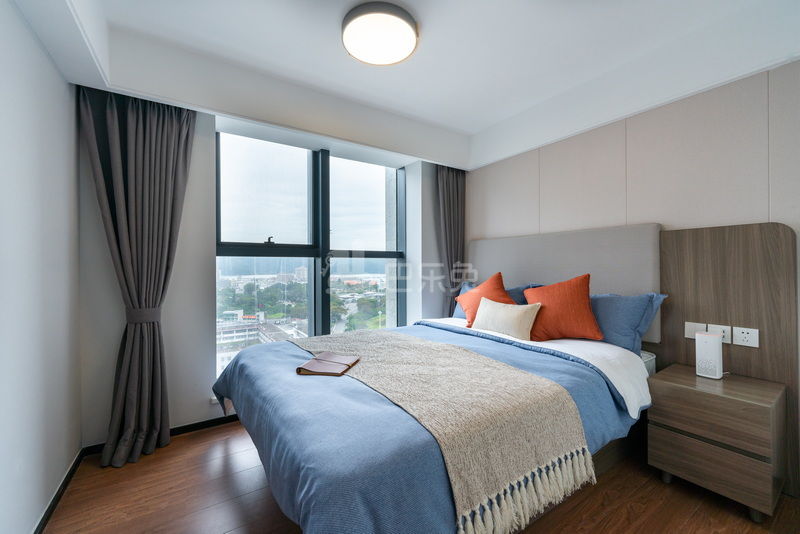 城家高级公寓深圳沙头角地铁站店9625008卧室图0