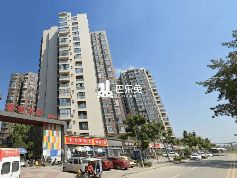 成都高新_翡翠半岛国际社区_2室1厅1卫_整租_老成仁路6号-成都巴乐兔