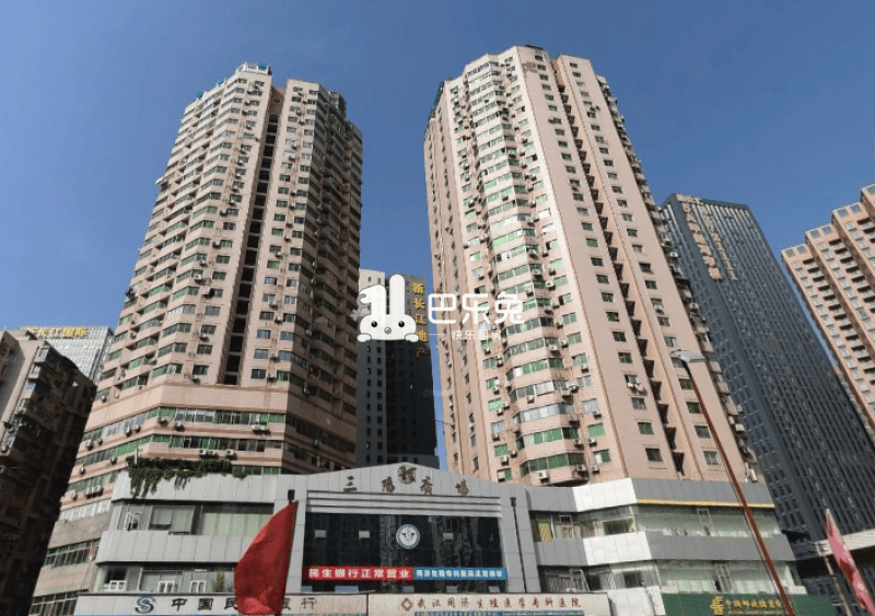 武汉江岸_三阳广场_1室0厅1卫_合租朝西南_三阳路128号-武汉巴乐兔