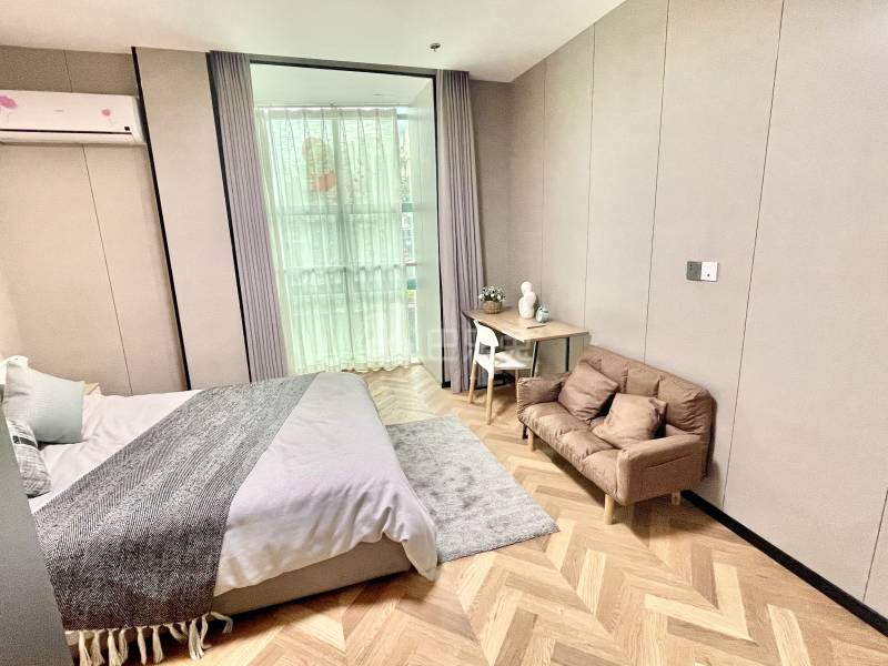 红豆公寓（大华真北路店）14626727卧室图1