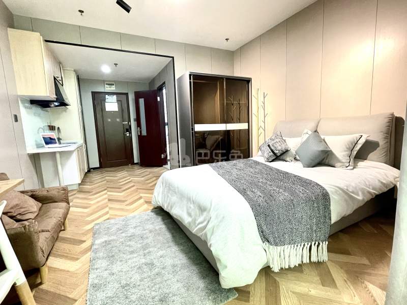 红豆公寓（大华真北路店）14626727卧室图3