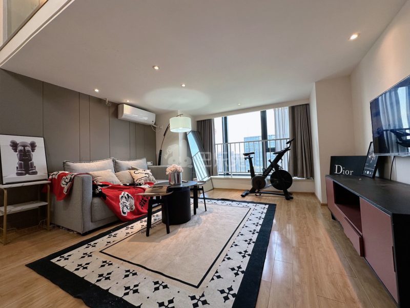 龙湖郦城公馆17080617客厅图4