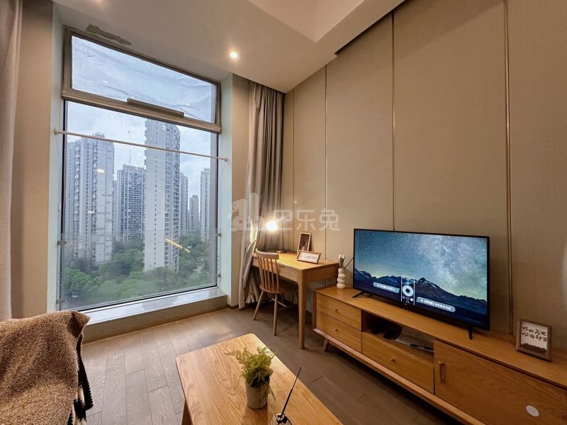 期遇江景影院公寓(江滨澜庭店)17253764客厅图1