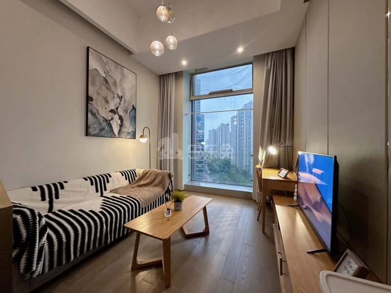 期遇江景影院公寓(江滨澜庭店)17253764客厅图2