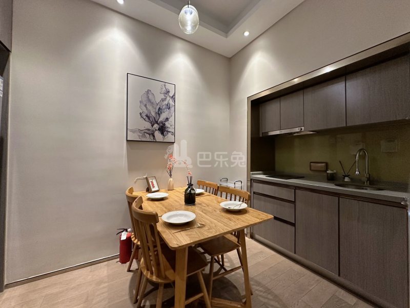 期遇江景影院公寓(江滨澜庭店)17253764厨房图4