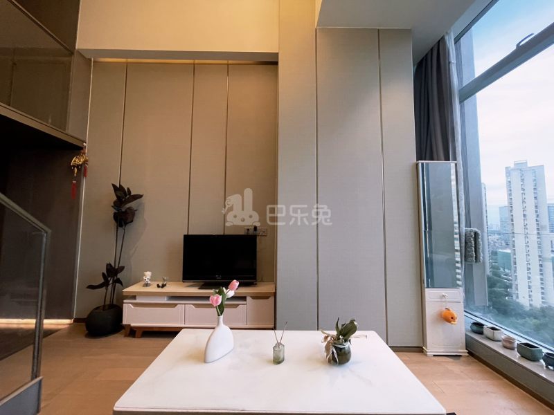 期遇江景影院公寓(江滨澜庭店)17253770客厅图2