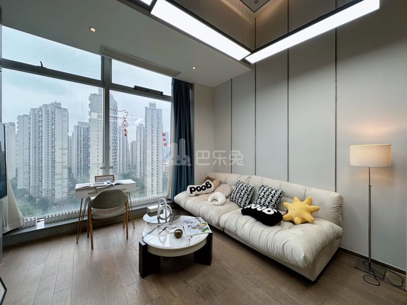 期遇江景影院公寓(江滨澜庭店)17379756客厅图2