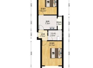 黄山始信苑（博山东路553弄） 2室1厅1卫