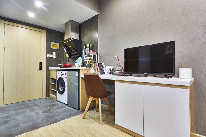 哈租客公寓（城西银泰店）2154900厨房图3