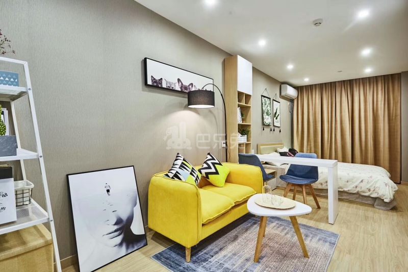 哈租客公寓（城西银泰店）2154900卧室图0