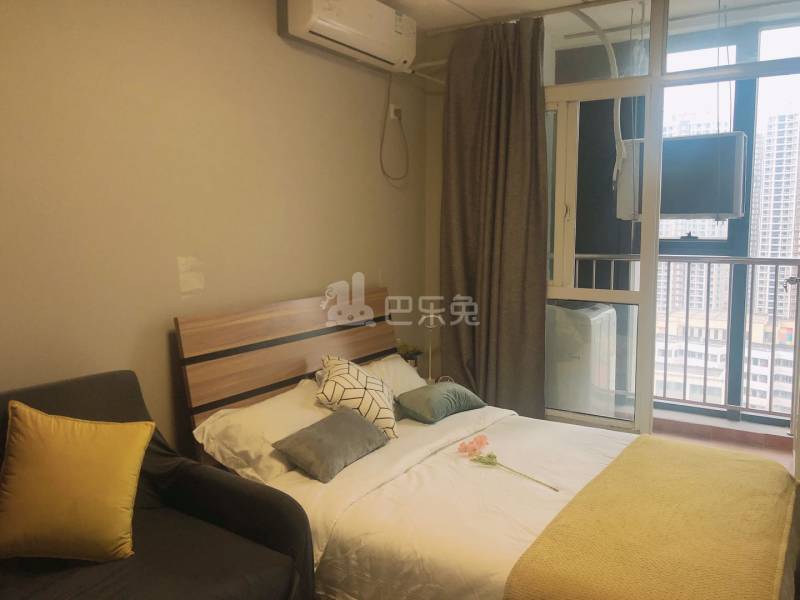 城家公寓青果杭州浦沿地铁站店2172241卧室图0