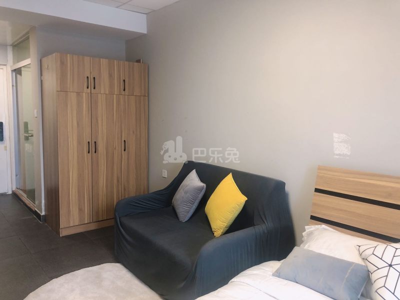 城家公寓青果杭州浦沿地铁站店2172241客厅图3