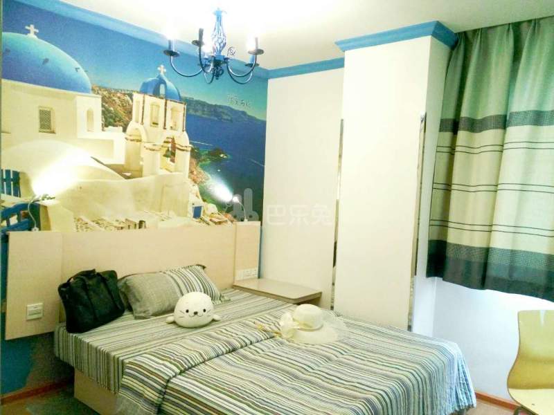 达人嘉公寓（万达店）2172526卧室图2