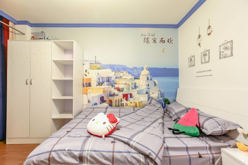 达人嘉公寓（新塘店）2172541卧室图1