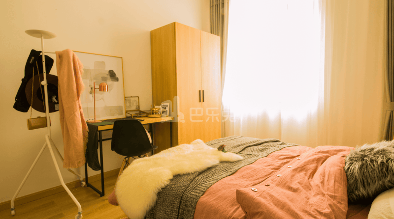 金地草莓社区（乐天城店）2305996卧室图4