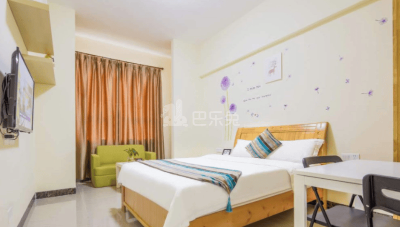 C+精品酒店式公寓2310268卧室图2