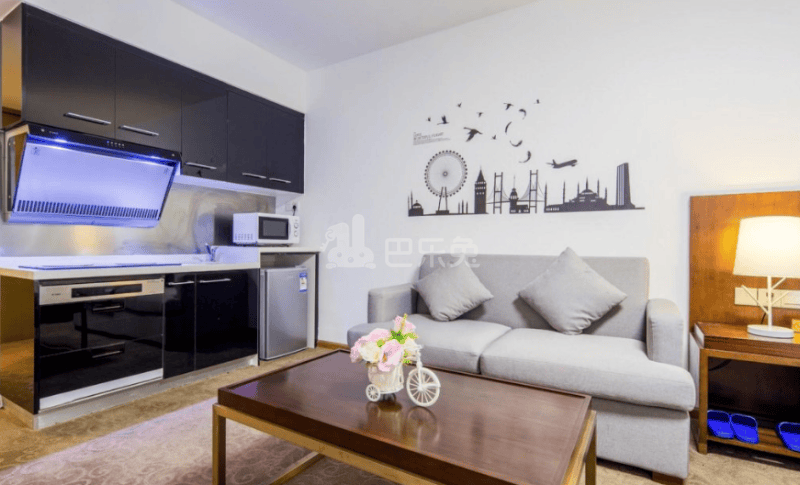 寓上悦铭酒店式公寓2310284客厅图3