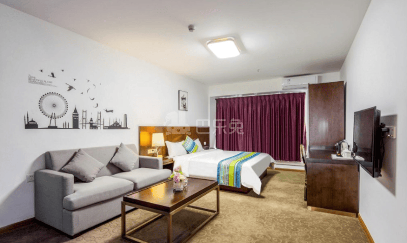 寓上悦铭酒店式公寓2310284卧室图1