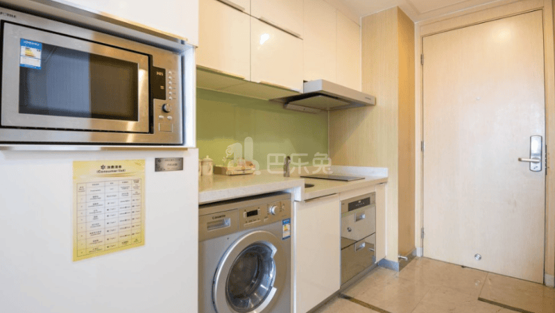 嘻哈酒店公寓客村合生广场分店2310327厨房图2