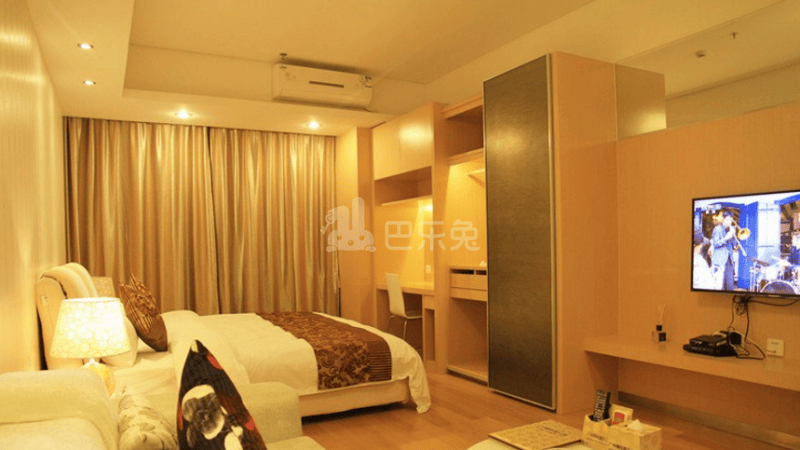 嘻哈酒店公寓客村合生广场分店2310327卧室图0