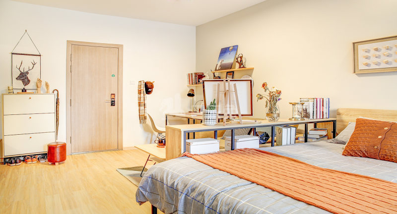 冠寓（萝岗乐飞家园店）2421398卧室图1