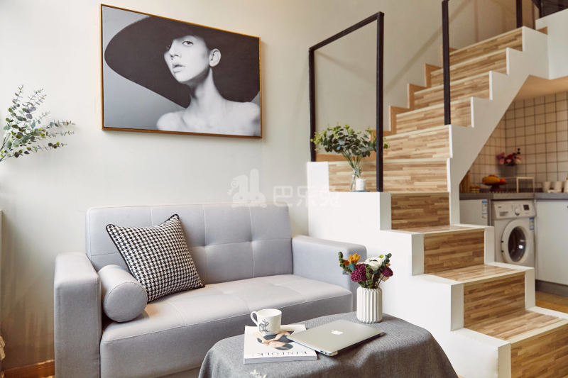 米柚公寓（城西银泰城店）2689301客厅图5