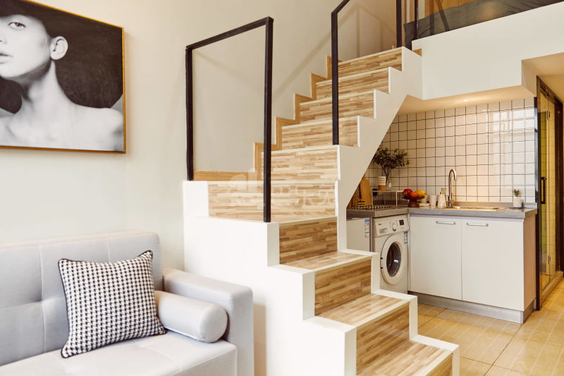 米柚公寓（城西银泰城店）2689301客厅图6