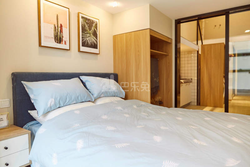 米柚公寓（城西银泰城店）2689303卧室图0
