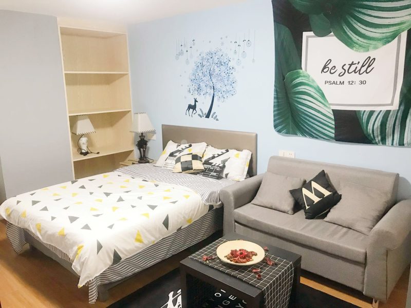 E+青年公寓（西兴楼店）2718877卧室图1