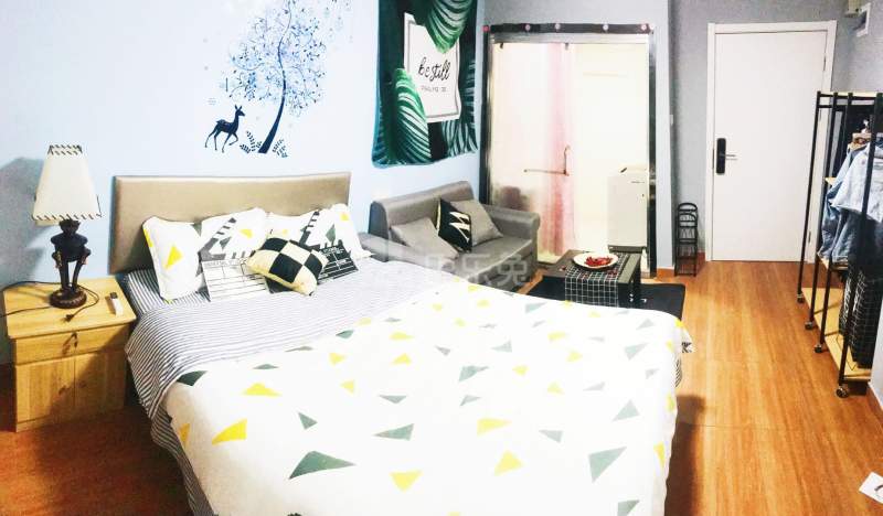 E+青年公寓（西兴楼店）2718877卧室图2