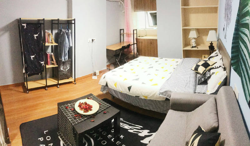 E+青年公寓（西兴楼店）2718877卧室图0