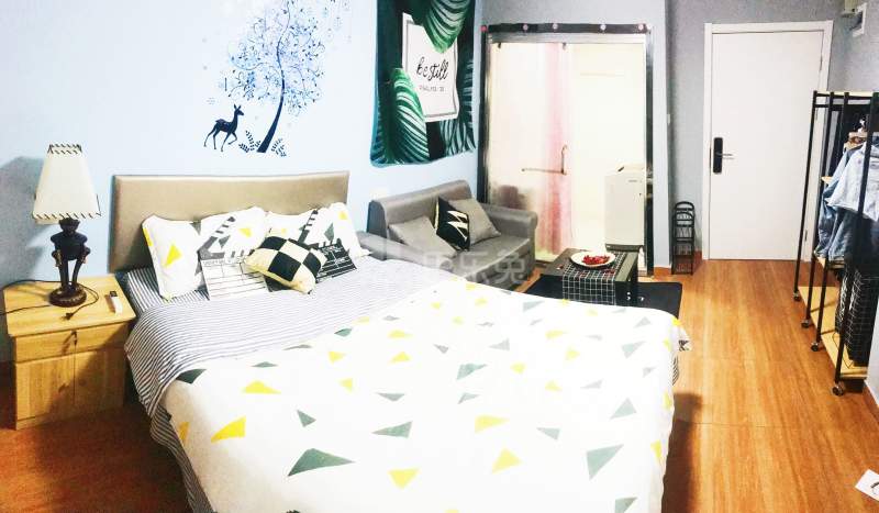 E+青年公寓（西兴楼店）2718891卧室图3