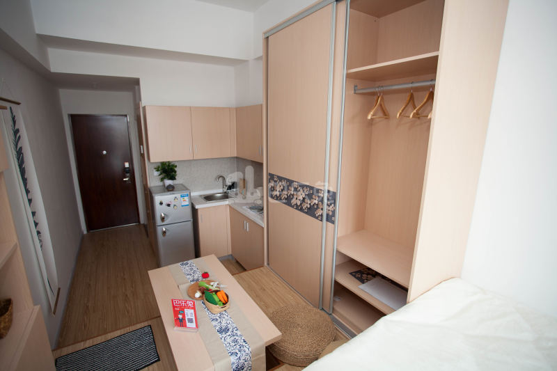 上海宝山_湾流国际共享社区(呼兰路店)_1室1厅1卫_公寓朝南_呼兰西路