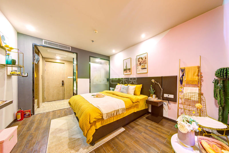 冠寓（白云岗贝路店）3480821卧室图2